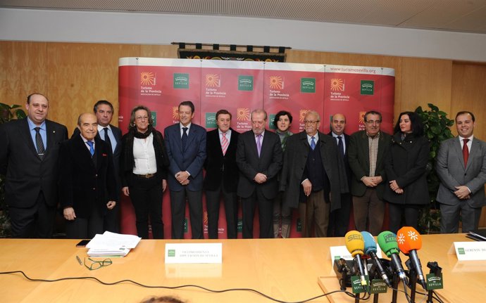 Presentación del contenido de la provincia de Sevilla en Fitur 2014