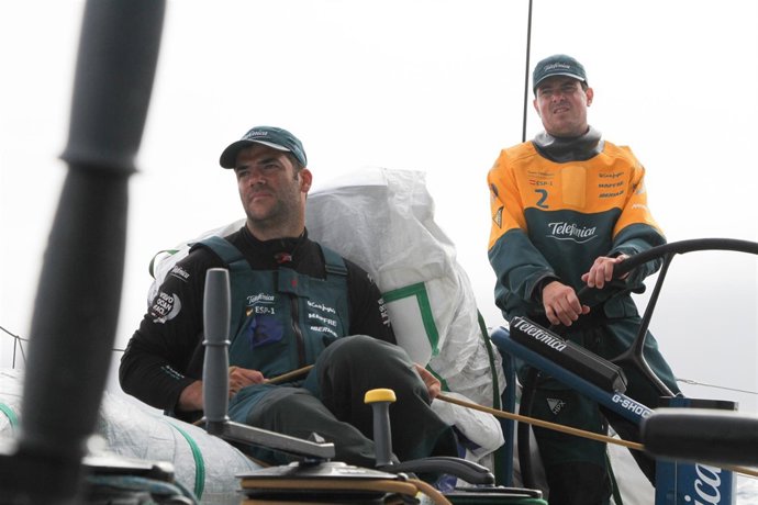 Pablo Arrarte Joao Signorini Team Telefonica Volvo Ocean Race