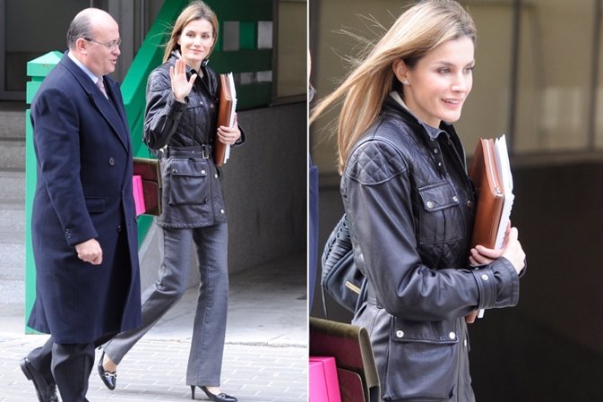 El perfecto look ejecutiva de Letizia