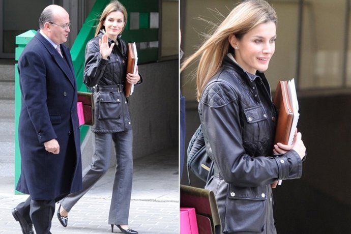 El perfecto look ejecutiva de Letizia