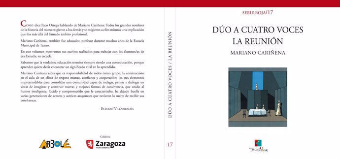 Uno de los libros que reúne las obras de Mariano Cariñena, editado por Arbolé
