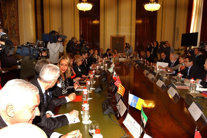 Foto de la consejera de Ganadería, Blanca Martínez durante el consejo consultivo