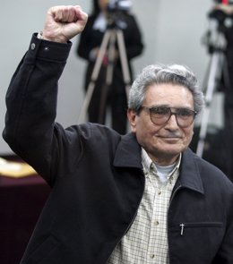 Abimael Guzmán, líder encarcelado de Sendero Luminoso