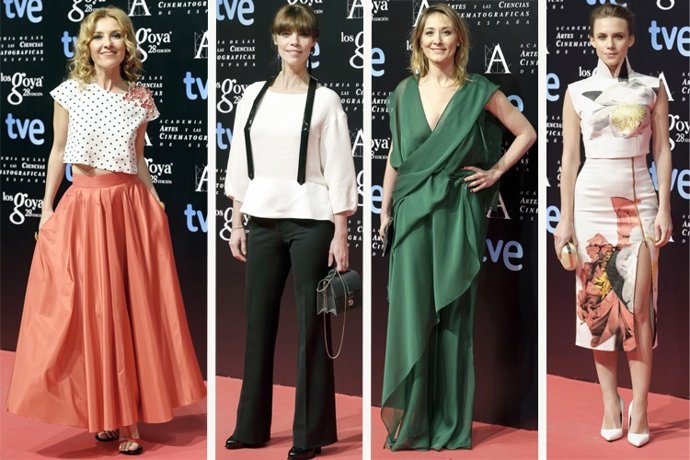 Cayetana Guillén Cuervo, Maribel Verdú, Marian Álvarez gala nominados Goya