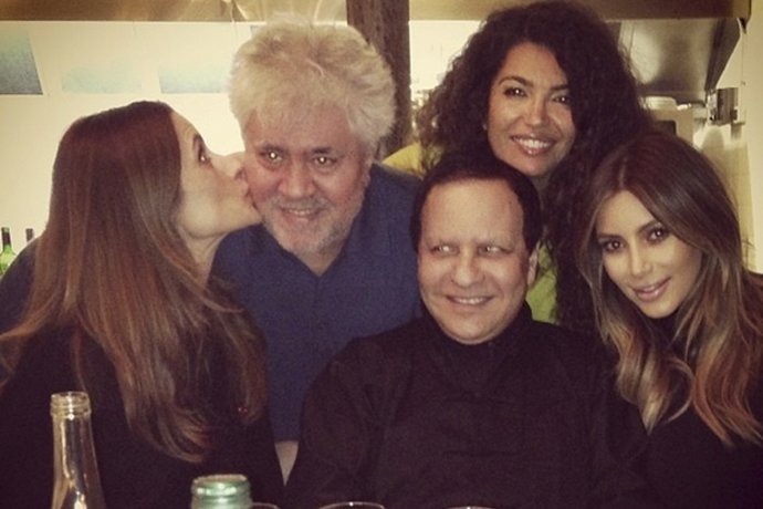 De cena con Almodóvar