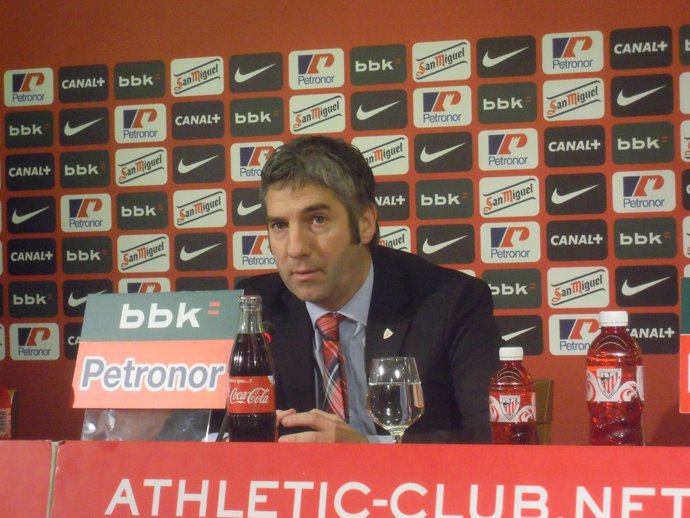El presidente del Athletic, Josu Urrutia.