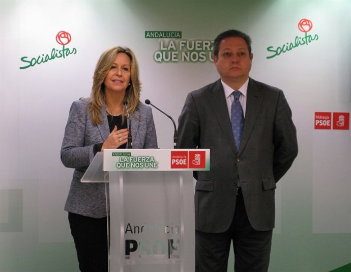 Jiménez y Benítez, en rueda de prensa.