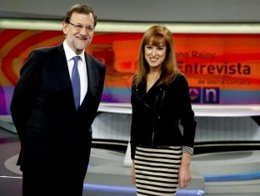 Mariano Rajoy, entrevistado en Antena 3