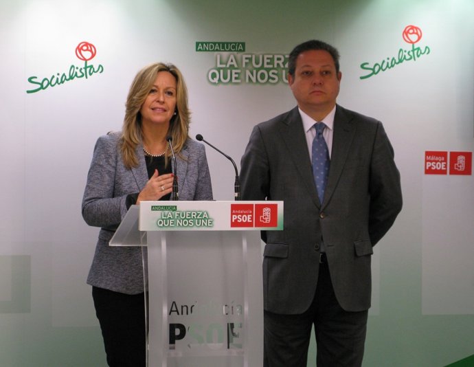 Jiménez y Benítez, en rueda de prensa.