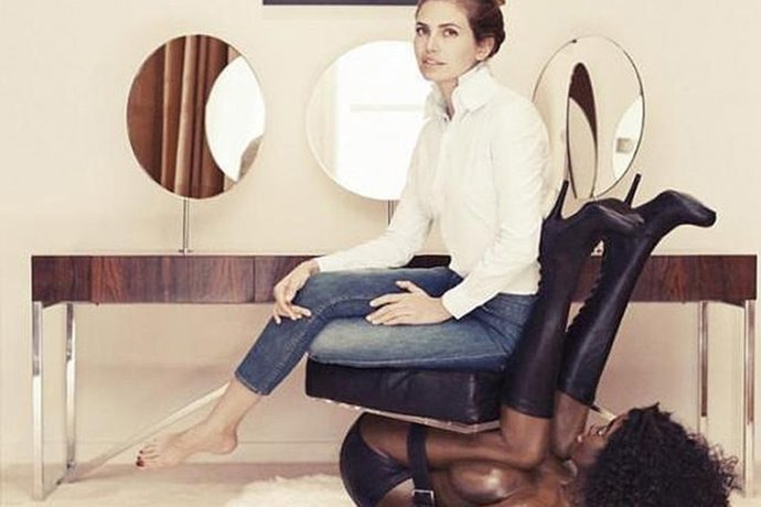 La polémica foto de la novia de Abramovich