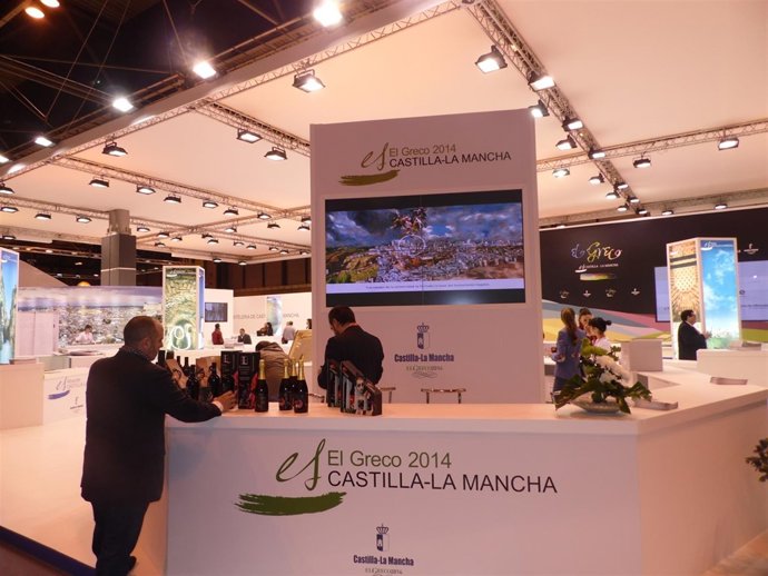 Stand de Castilla-La Mancha en Fitur