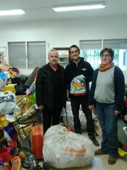 Entrega de juguetes de Emaya a Cáritas