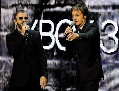 Paul McCartney y Ringo Starr