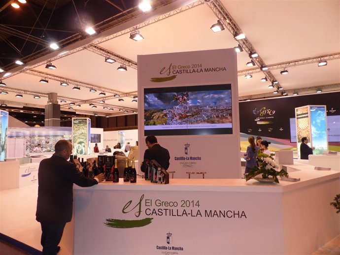 Stand de Castilla-La Mancha en Fitur