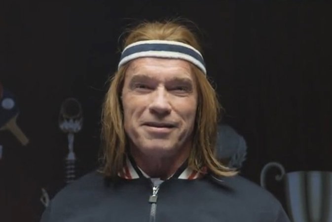 Arnold Schwarzeneger de rubio por 3 millones 