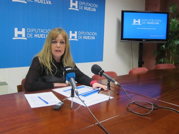 La diputada de Bienestar Social, Rocío Cárdenas. 