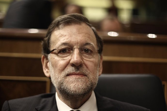 Mariano Rajoy en el Pleno del Congreso