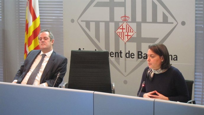 Joaquim Forn y Sònia Recasens