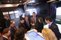 Fitur.- Los Príncipes de Asturias visitan la habitación tecnológica del futuro en Fiturtech