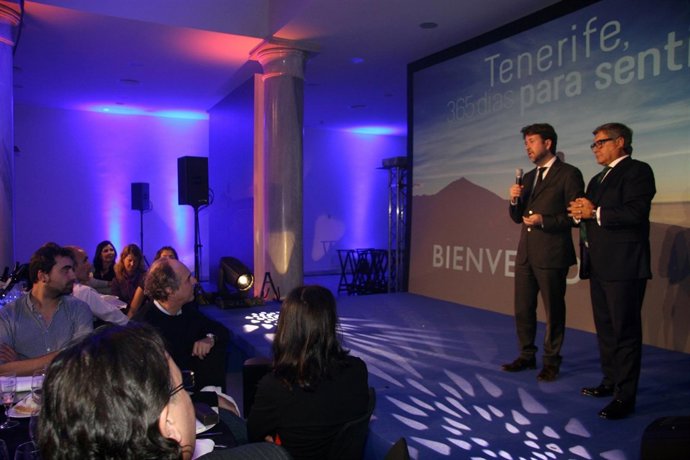 Alonso y Santos, en la presentación