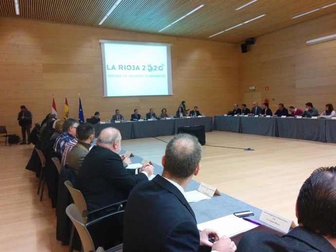Acto de constitución de la Oficina Económica de La Rioja