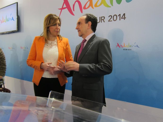 Susana Díaz, en Fitur