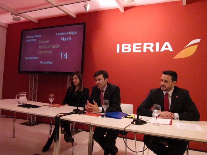 Presentación de Iberia en Fitur