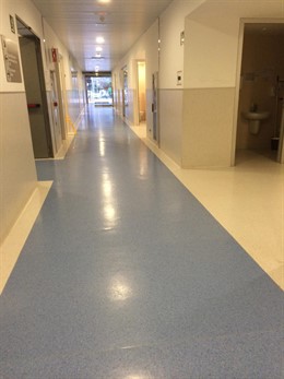 Imagen del pasillo de Urgencias 