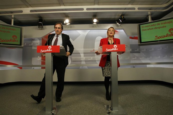 Valeriano Gómez e Inmaculada Rodríguez-Piñero