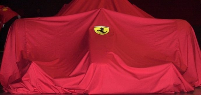 Monoplaza de Ferrari tapado