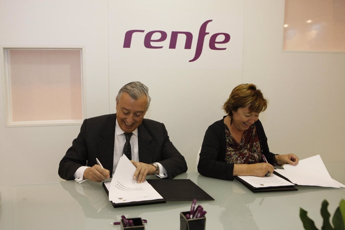 Firma acuerdo entre Ayuntamiento de Cartagena y RENFE