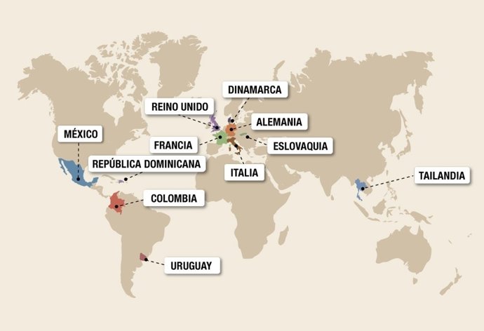 Mapa de  exámenes de la VIU
