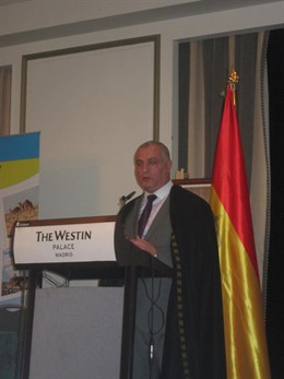 El minsitro de Turismo y Artesanía de Argelia, Mohamed Amine Hadj Saïd