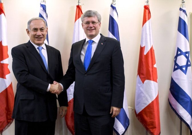 JERUSALEM, ISRAEL - JANUARY 21:  Israeli Prime Minister Benjamin Netanyahu and C