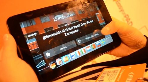 Raider quiere una tablet en cada hotel FITUR 2014