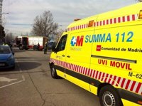 Herido un motorista tras accidentarse con un camión