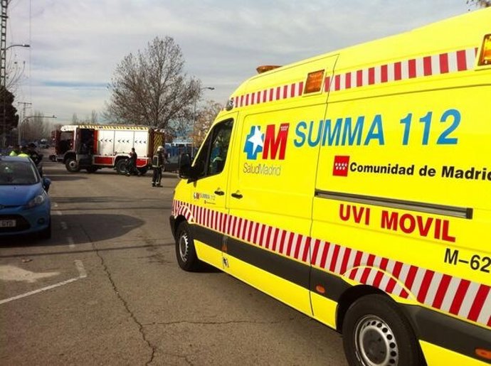 Accidente de tráfico en Torrejón de Ardoz