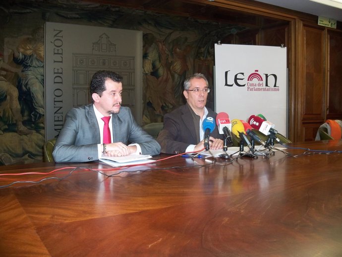 Rueda de prensa de la Junta de Gobierno del Ayuntamiento de León