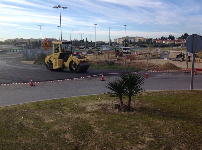 Obras de los túneles.