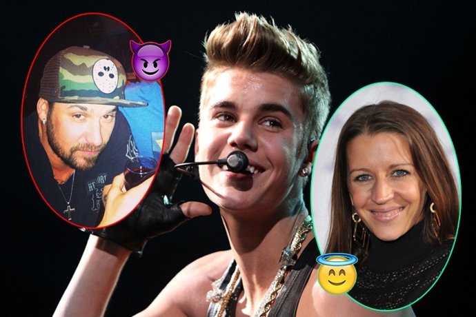 Los padres de Justin Bieber: entre el bien y el mal 