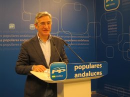 Miguel Ángel Arauz, hoy ante los medios
