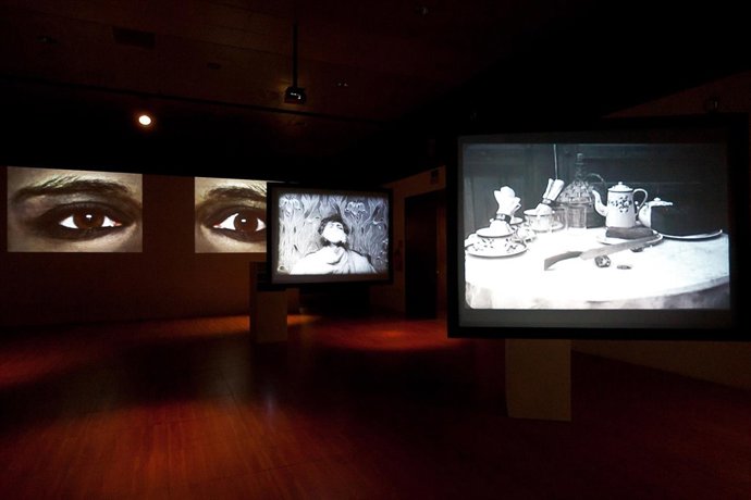 La exposición 'La imagen proyectada' .