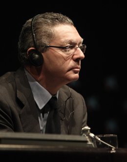 Alberto Ruiz Gallardón, ministro de Justicia