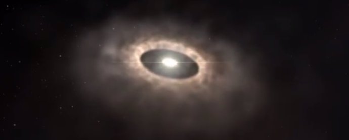 ALMA descubre sistema planetario en formación