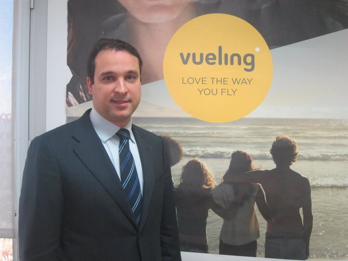 El director comercial de Vueling, Julio Rodríguez