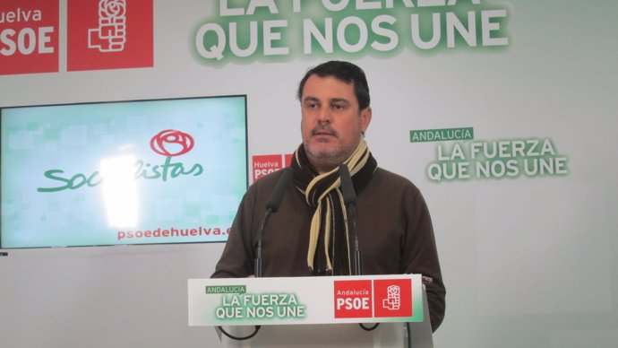El secretario de Organizaición del PSOE de Huelva, Jesús Ferrera.