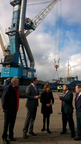 Visita a una de las operaciones de descarga de SISE.