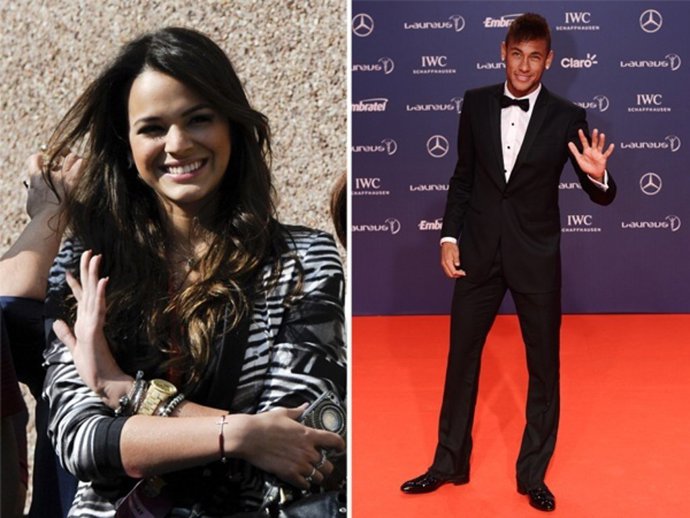 Neymar y Bruna desmienten los rumores de crisis