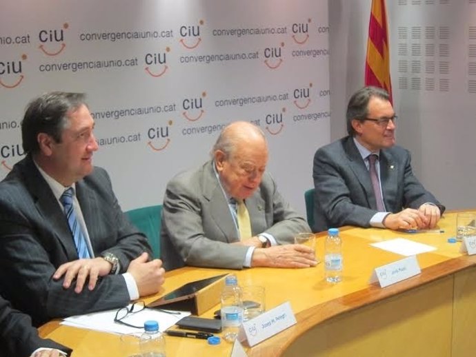 Josep Maria Pelegrí (UDC), expte.Jordi Pujol, pte.Generalitat Artur Mas (CDC)
