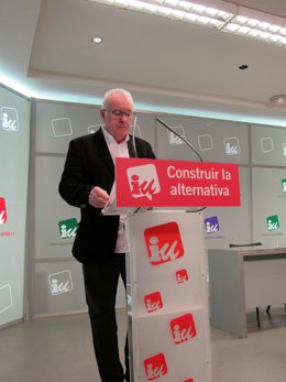 El coordinador federal de Izquierda Unida, Cayo Lara